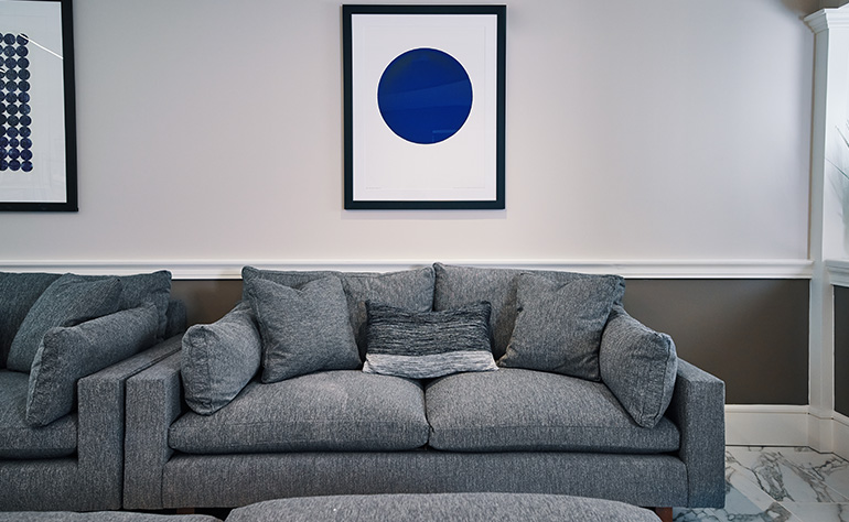 Common room area with couches