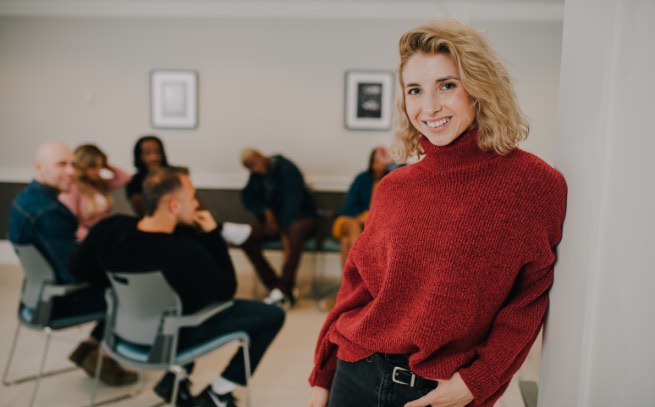 woman at Evolve Recovery Center